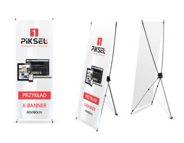 stojak reklamowy, x-baner, baner reklamowy, baner, banner, baner firmowy